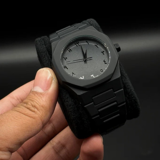 Stainless Steel Arabic Watch