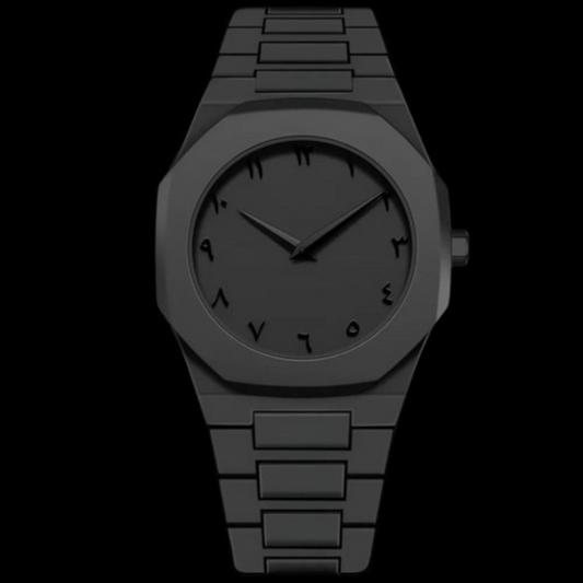 Stainless Steel Arabic Watch