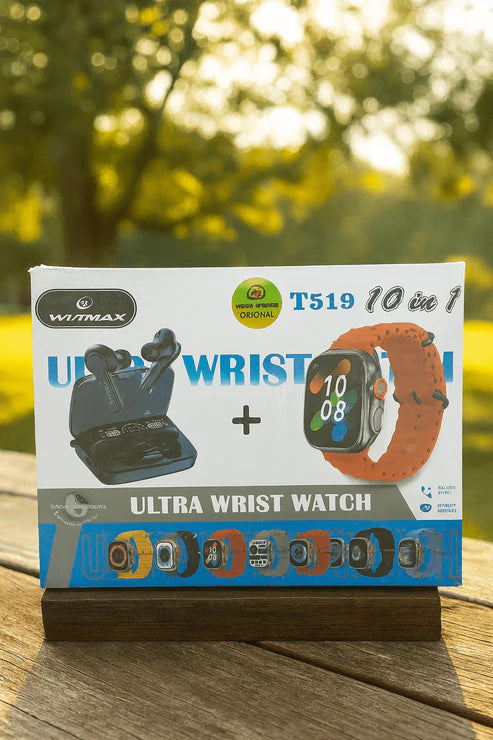 Win Max - 10-in-1 Ultra Smart Watch Set